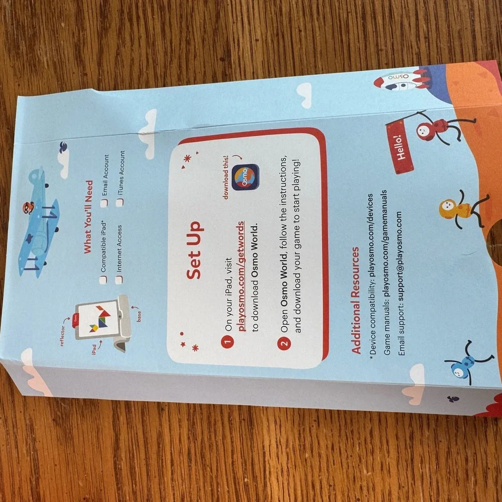 Osmo Genius Numbers Starter Kit Educational Math Games for iPad Ages 6-10